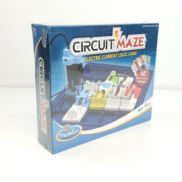 Thinkfun Circuit Maze Electric Current Logic Board Game NEW - Picture 1 of 6